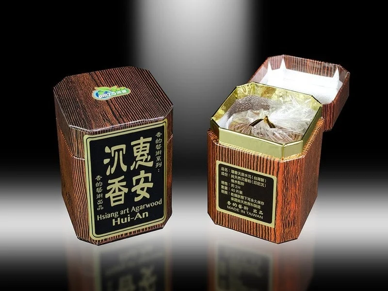 Product image of Hui'an Agarwood coiled incense.